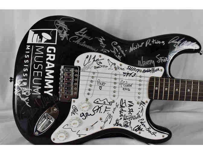 Fender GRAMMY Guitar - Autographed by 28 Visiting Artists
