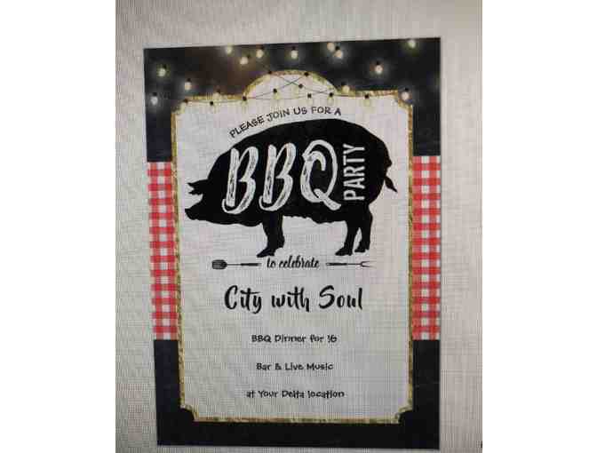 'CITY WITH SOUL' - Barbeque Rib Dinner Party
