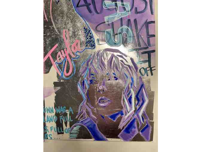Fearless Taylor Swift Painting with Lighting
