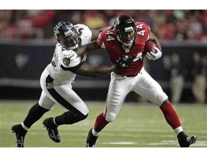 RAVENS TICKETS!  Two Ravens v. Falcons. Section 128, Row 5, Seat 1! Open for $75 each!