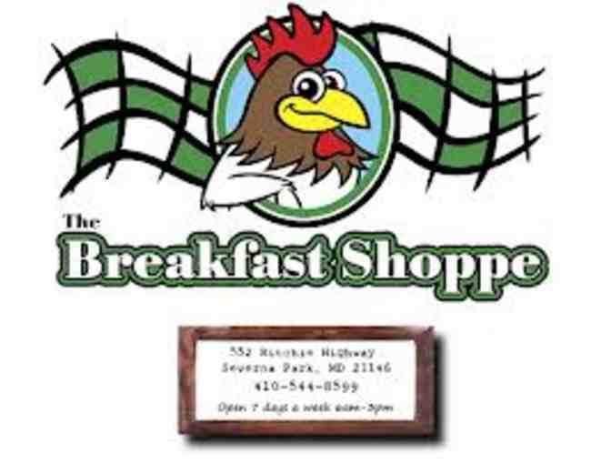 $50 Gift Certificate to The Breakfast Shoppe