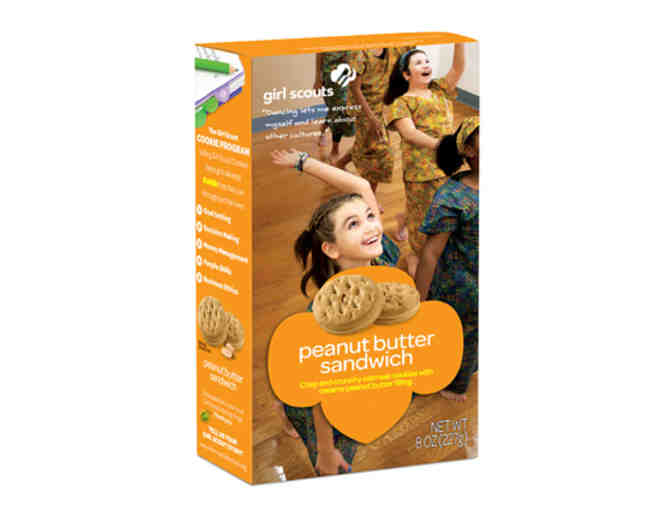 Peanut Butter Sandwich Cookies for Heroes!  Donate a box today!