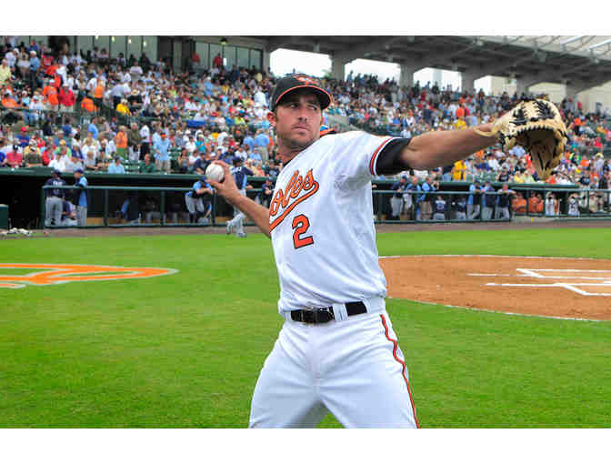 Four (4) Orioles Autographed Cards