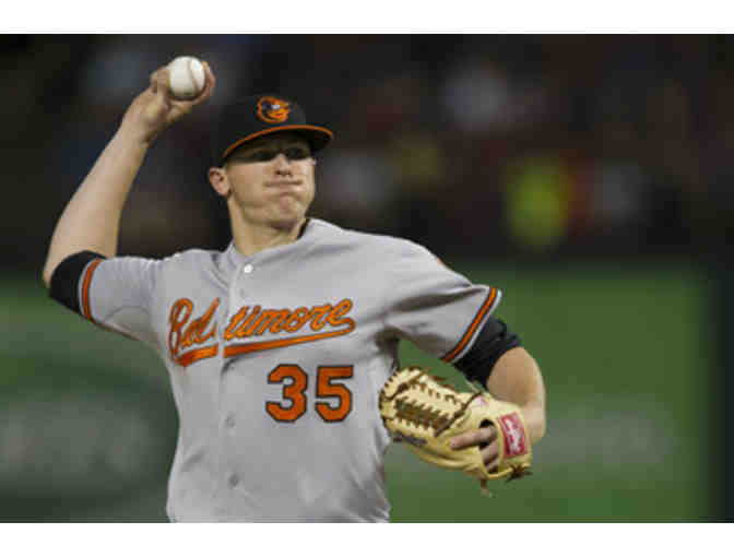 Four (4) Orioles Autographed Cards
