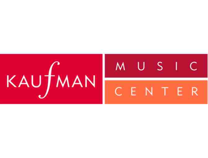 4 Concert Tickets from the Kaufman Music Center - Photo 1