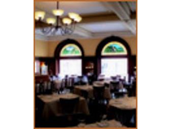 Dinner for two Union League Cafe, excluding beverage, tax, and gratuity