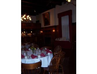 Gift-Certificate for a dinner for two at The Graduate Club