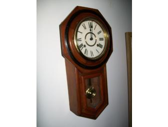 Antique School Wall Clock