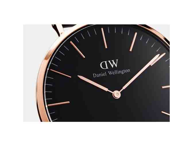 Daniel Wellington Leather & Rose Gold Watch