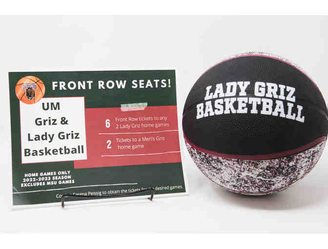 Front Row UM Griz Basketball Tickets and Apparel