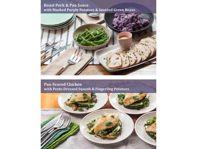 Ingredients for Two Family Style Dinners delivered to your door from Blue Apron