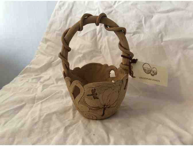 Handmade Pottery Basket - Photo 1