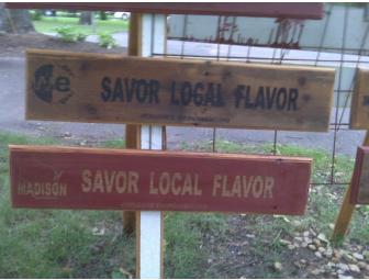 Signs to Tell the World You Savor Local Flavor (and More!)