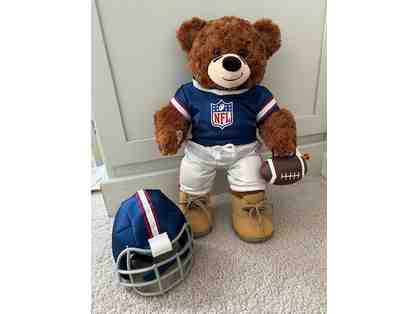 FOOTBALL: NFL Bear (Limited Edition) - Build-A-Bear, Big 18", With All Gear