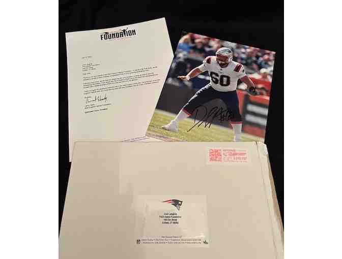 1 FOOTBALL: PATRIOTS Autograph (RARE, David Andrews) - Photo 5