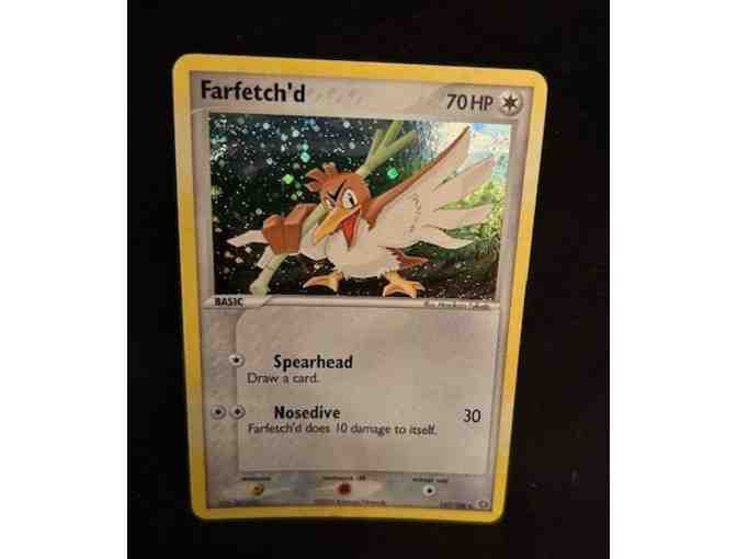 1 Pokemon "SECRET RARE" (Hologram, Farfetch'd, #107 of 106) - Photo 4