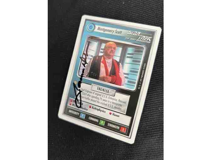 Autograph: STAR TREK ("Scotty", James Dohan) - 1995 Collector's Card - Photo 4