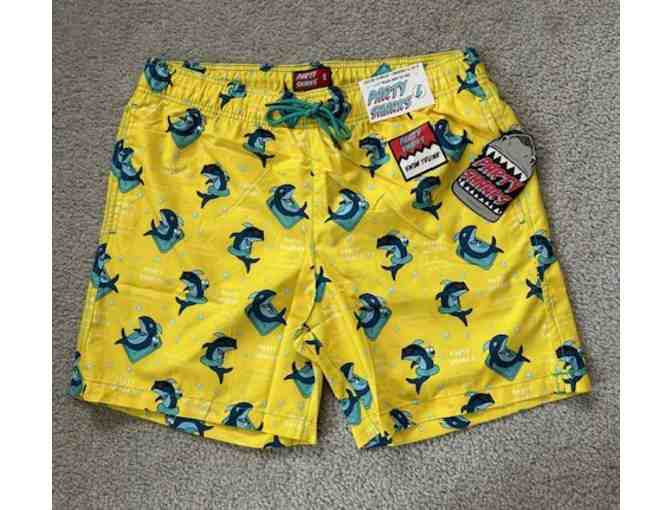 Bathing (Y - Size 2XL) - SHARK PARTY (2X, Yellow) - Photo 1