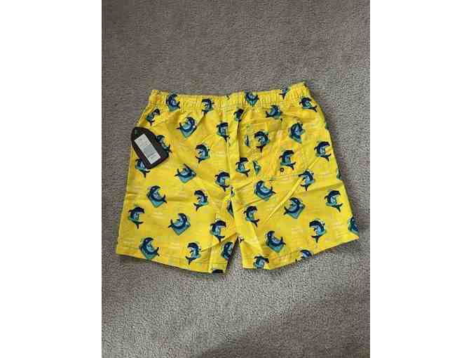 Bathing (Y - Size 2XL) - SHARK PARTY (2X, Yellow) - Photo 3