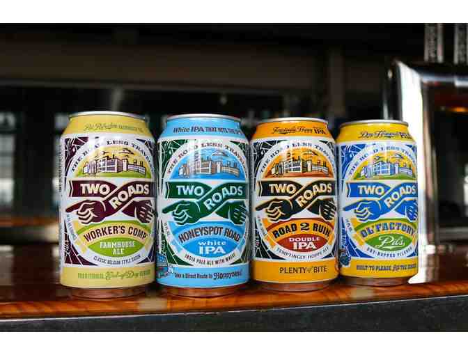 BEER: SAMPLER (6 Cans, from Two Roads Brewery) - Assortment - Photo 2