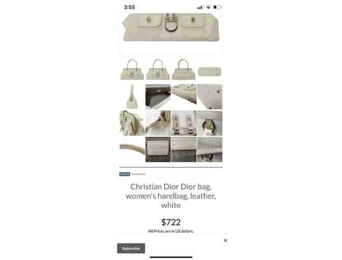 HANDBAG: Leather Purse/ Pocketbook / Travel Bag (New) - Photo 5