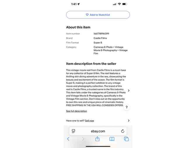 MOVIES (1960's) VINTAGE "Skin Diving" - Original Super 8 Film - Photo 6