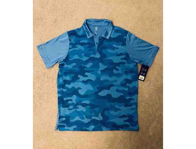 OCEAN (Extra Large) SPF-50 Sun Shirt (Blue Waves) - Photo 1