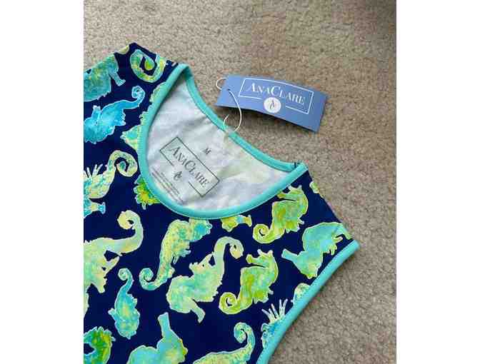 OCEAN: Seahorse Dress (New, Medium) - AnaClare Active - Photo 2