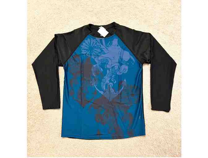 OCTOPUS (Large) Shirt - Black/Blue - Photo 1