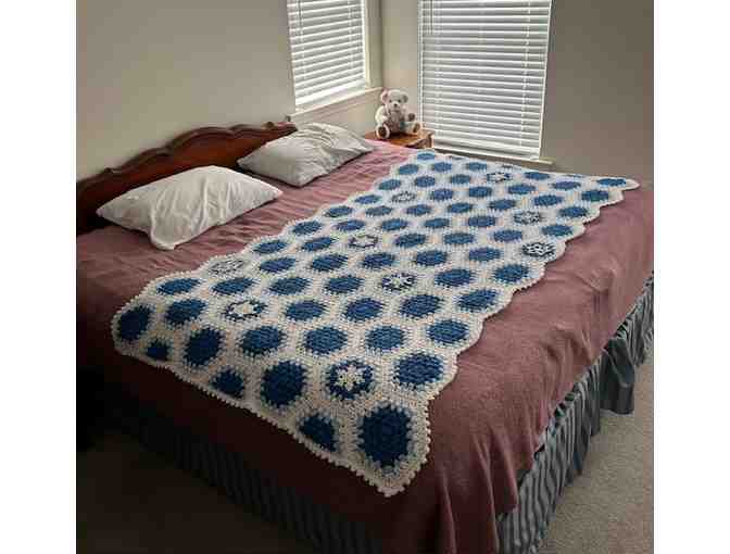 1 AFGHAN (Handmade, CROCHET) - New, Queen-Size - Photo 3