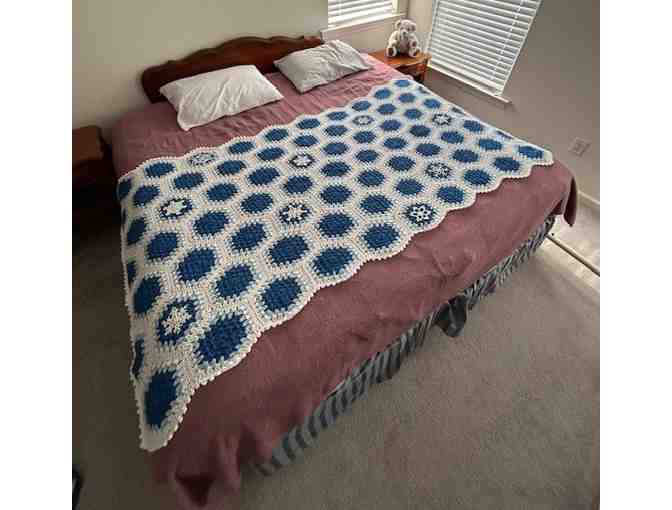 1 AFGHAN (Handmade, CROCHET) - New, Queen-Size - Photo 7