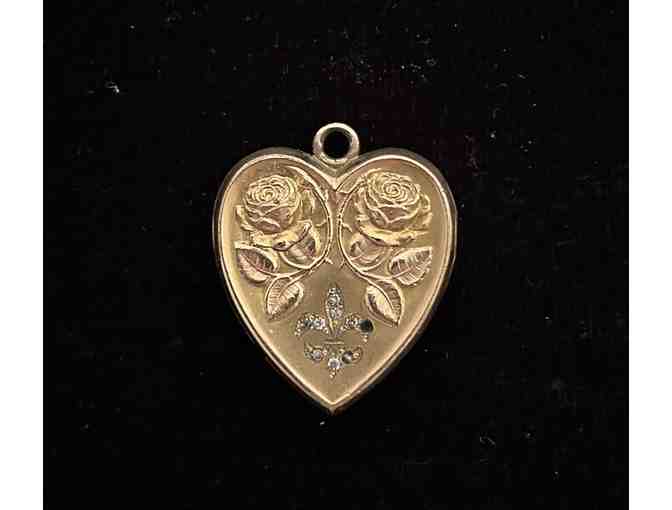 1 (date 1915) - VICTORIAN Locket (MILITARY Jewelry Heart) - Photo 2
