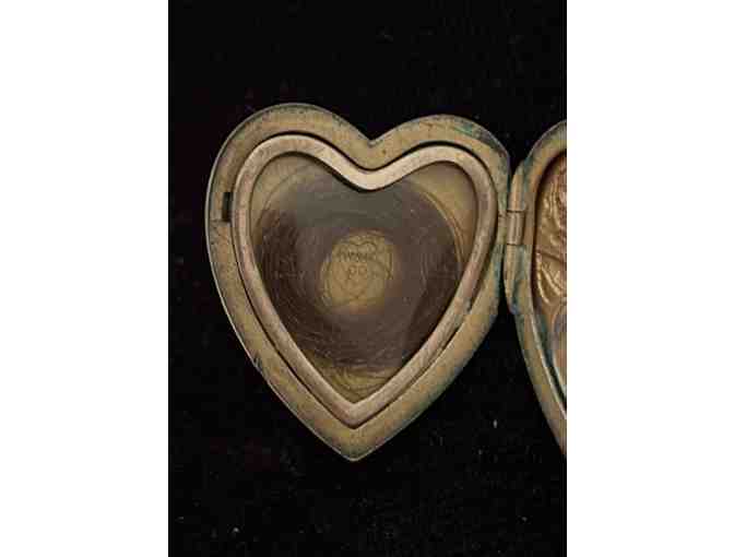 1 (date 1915) - VICTORIAN Locket (MILITARY Jewelry Heart) - Photo 8