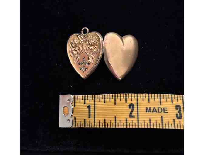 1 (date 1915) - VICTORIAN Locket (MILITARY Jewelry Heart) - Photo 10