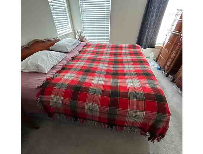 1 (date 1950): Mid-Century VINTAGE Blanket - Romantic - Photo 3