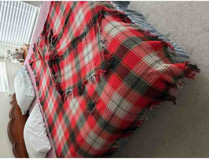 1 (date 1950): Mid-Century VINTAGE Blanket - Romantic - Photo 5