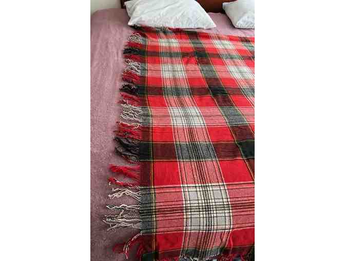 1 (date 1950): Mid-Century VINTAGE Blanket - Romantic - Photo 6