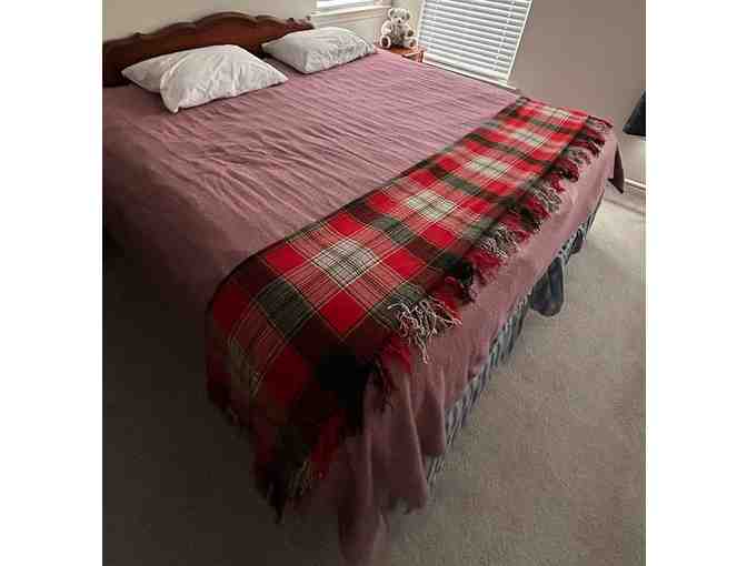 1 (date 1950): Mid-Century VINTAGE Blanket - Romantic - Photo 7