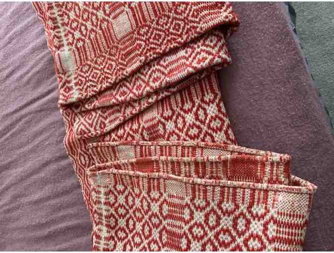 1 (from 1840), COVERLET JACQUARD - 150 years old - Photo 7