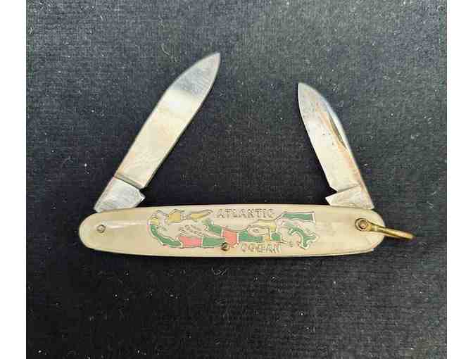 1 KNIFE Steamship (1960) MILITARY Pocket-Knife - Vintage Bermuda - Photo 2