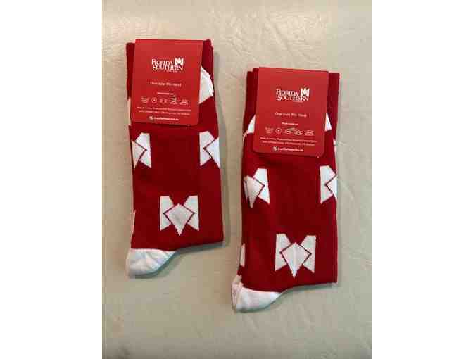 4 HEART SOCKS (2 matched pairs) - Valentine Romance, FSU - Photo 3