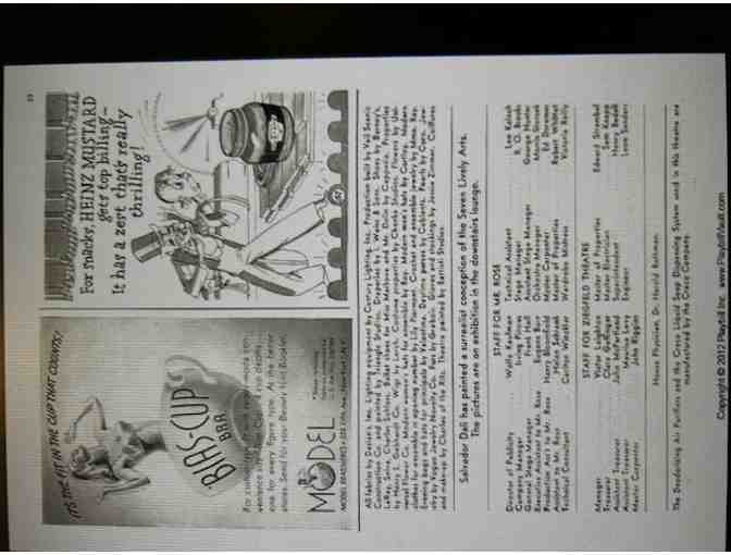 BROADWAY (1940's, ART DECO) - THEATER Table - Photo 10