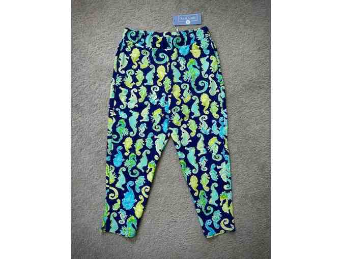 OCEAN (Small) SEAHORSE - LEGGINGS - by AnaClare Active - Photo 1