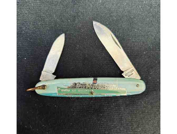 1 KNIFE Steamship (1960) MILITARY Pocket-Knife - Vintage Bermuda - Photo 1