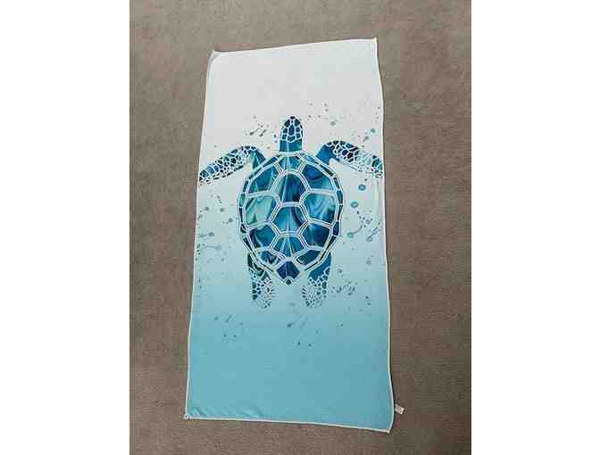 1 TURTLE TOWEL (Teal) - Microfiber - Photo 1