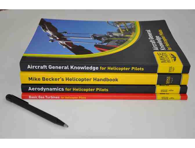 Mike Becker Helicopter Theory books (Pack of 4 books)