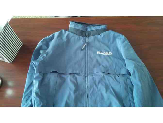 Leather Desk Set with Danbury Falls Water Globe