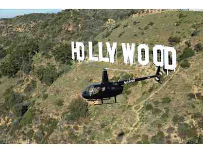 Hollywood Sign Helicopter Tour for Two People
