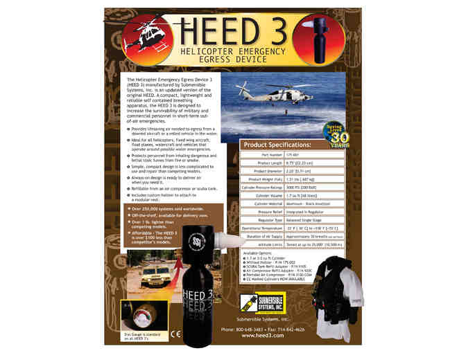 Heed 3 Emergency Breathing Device