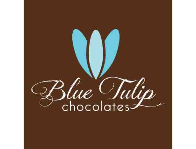 Blue Tulip Chocolate Gift Basket